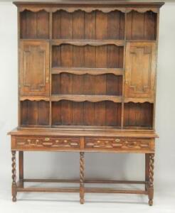 A 19thC oak dresser
