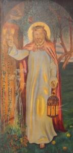 After William Holman Hunt. The Light of the World