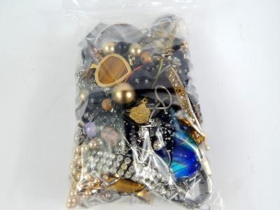 Silver and costume jewellery