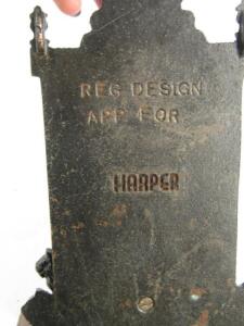 A Harper cast metal money box of the Coronation Throne - 2