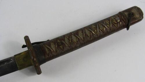 A WWII Japanese sword