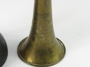 A Boosey & Hawkes brass hunting horn - 2