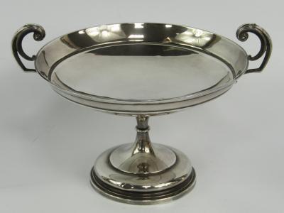 A George V silver tazza