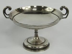 A George V silver tazza