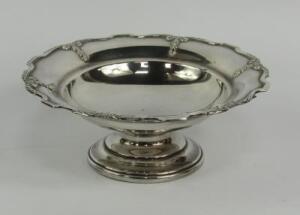 A George V silver tazza