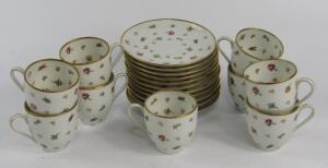 A Legrand & Cie porcelain part coffee service