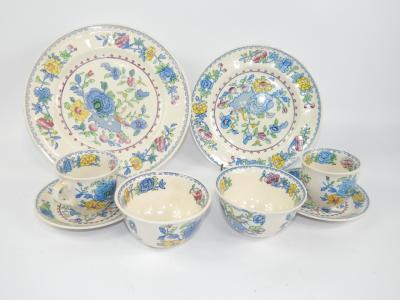 A Masons Ironstone part dinner service