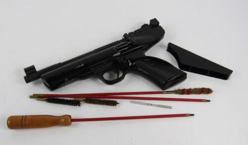 A Webley Hurricane air pistol