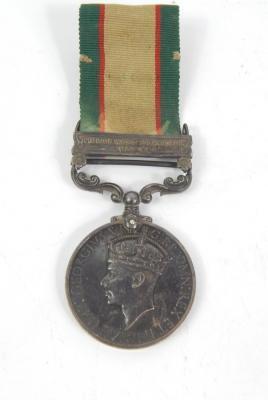 A George VI India General Service medal