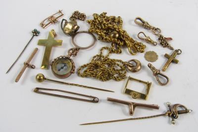 Gold and yellow metal jewellery