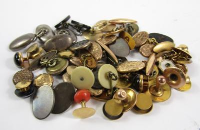 Gold cufflinks