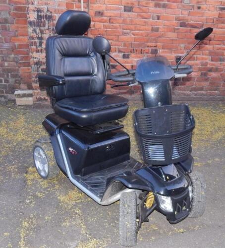 A Colt Executive Pride mobility scooter.
