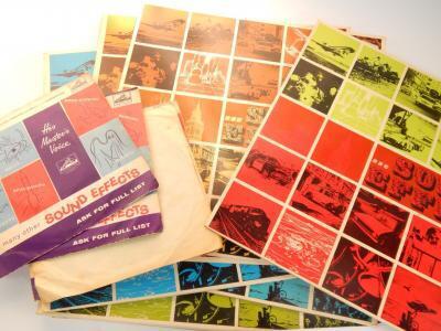 A set of BBC Sound Effects LPs
