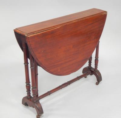 A Victorian mahogany Sutherland table