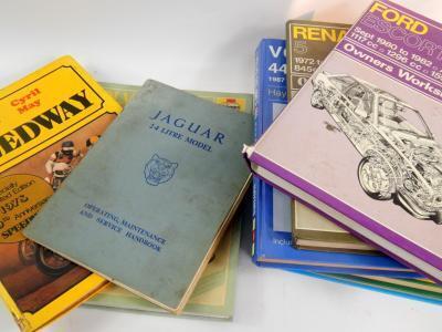 Seven Haynes car service and repair manuals