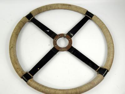 A second quarter of the 20thC steering wheel