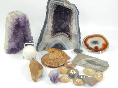 An amethyst geode