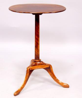 A Victorian satin walnut occasional table