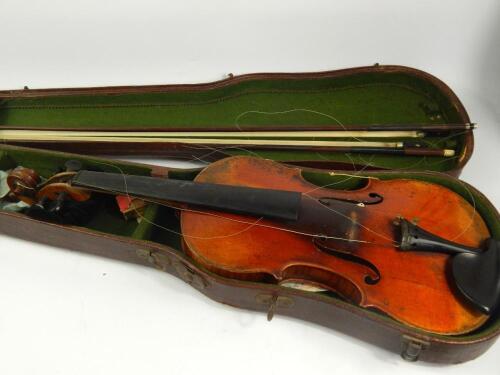 A Continental violin