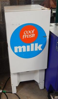 *A milk chilling cabinet