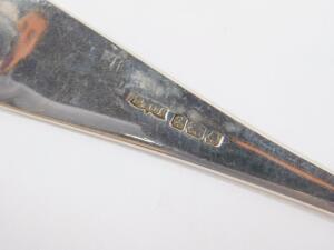 An Edward VIII silver tablespoon - 2