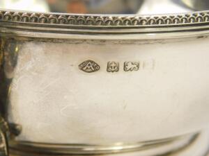 A George V silver quaich - 2