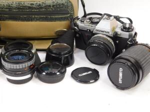 An Olympus OM10 camera - 2