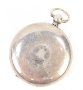 A Victorian silver gentleman's pocket watch - 2