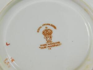 A group of Royal Crown Derby Porcelain decorated in the Olde Avesbury pattern - 2