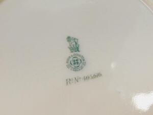 A Royal Doulton porcelain part tea service decorated in the Fuschia pattern - 2