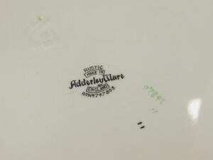 An Adderley ware pottery part dinner service - 2