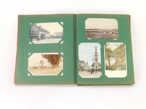 An Edwardian album of topographical postcards