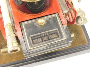 A novelty table lighter modelled as an 1869 Steam Fire Engine - 2