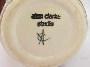 Three Alan Clarke studio pottery vases - 2