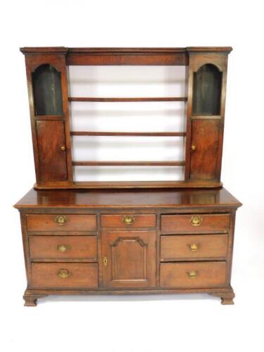 A George III oak dresser