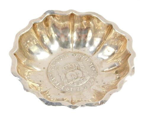 A Spanish fluted dish
