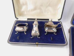 A set of George VI silver coffee spoons - 2