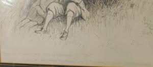 Albert Talbot Smith (b.1877). Farmer and Youth cartoon - 2