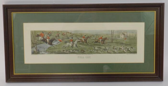After Henry Alken (1785-1851). Full Cry