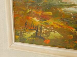 H Key (20thC). Venetian fishing boats on the lagoon - 2
