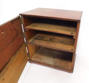 A George IV mahogany commode - 2