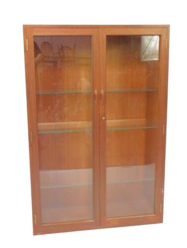 A Staples Ladderax 1970's teak bookcase