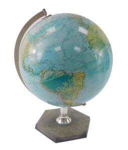 A Danish scan-globe terrestrial globe