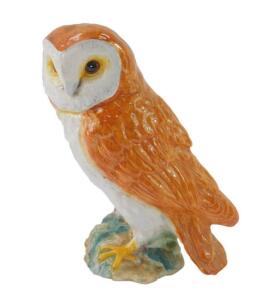 A Beswick pottery figure modelled as a barn owl