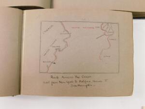 Two albums of postcards photographs and printed ephemera - 5