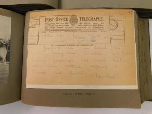 Two albums of postcards photographs and printed ephemera - 6