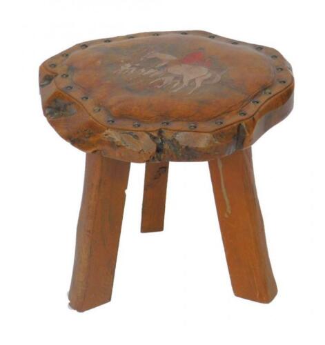A Wanderwood elm milking stool