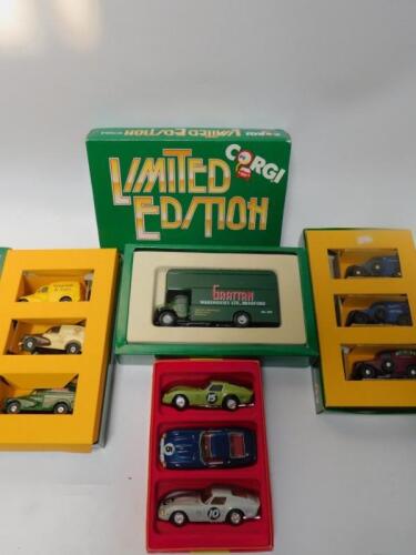 Three Corgi die cast vehicles