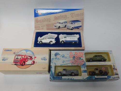 D-D 50th Anniversary of Operation Overlord die cast vehicle set