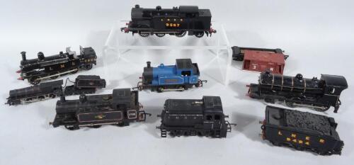 Various Hornby and other OO-gauge locomotives